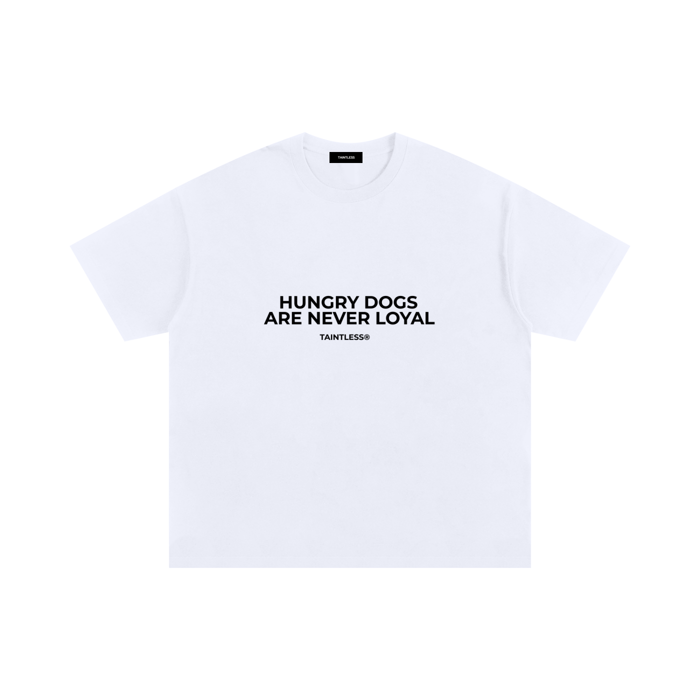 Hungry Dogs Unisex Oversized Cotton T-Shirt