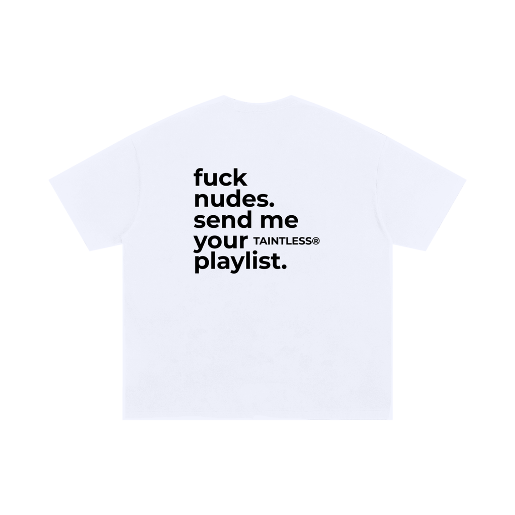 Your Playlist Unisex Oversized Cotton T-Shirt