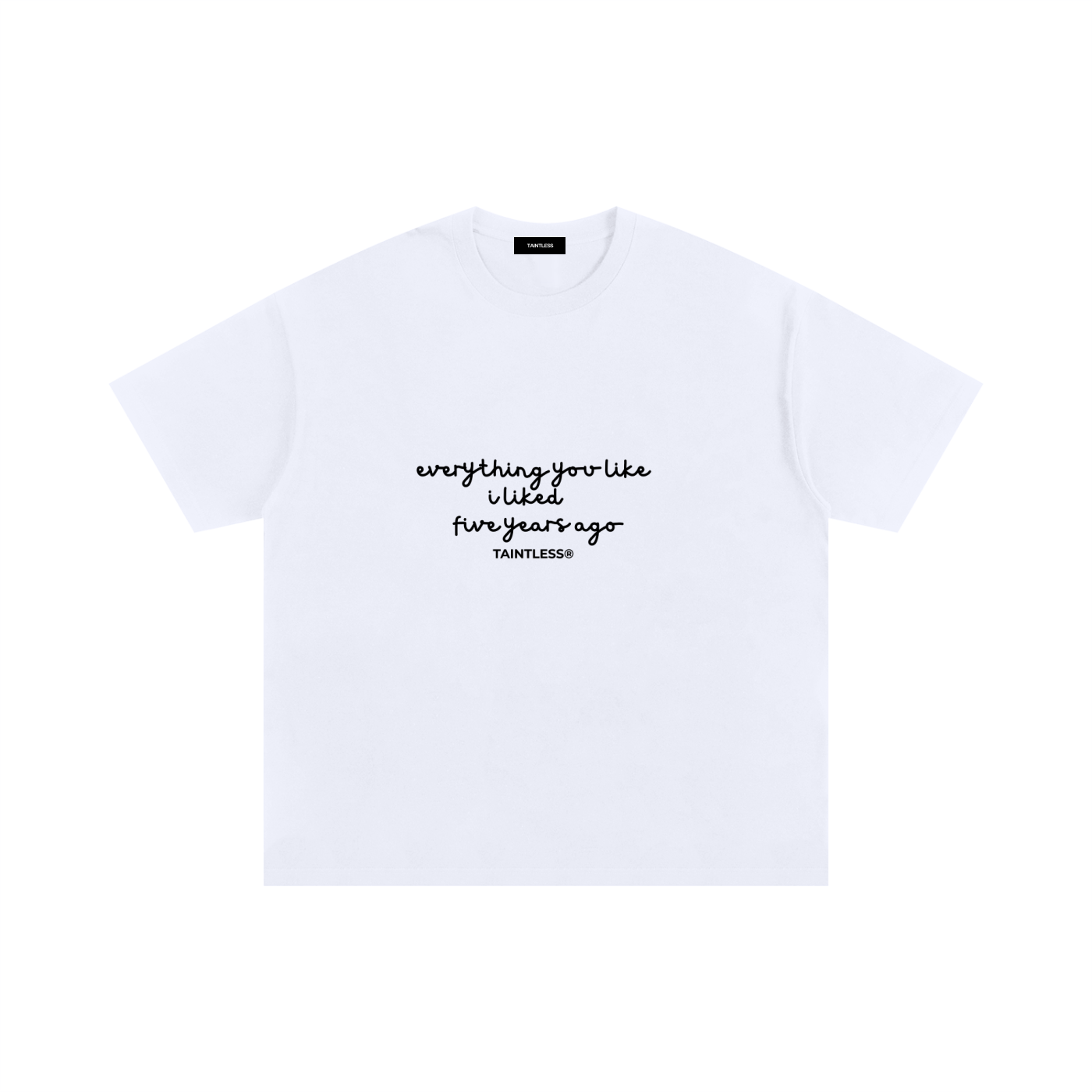 Unisex Oversized Cotton T-Shirt
