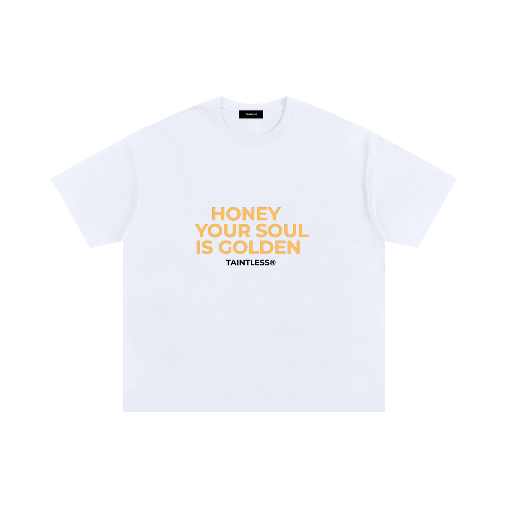 Honey Unisex Oversized Cotton T-Shirt