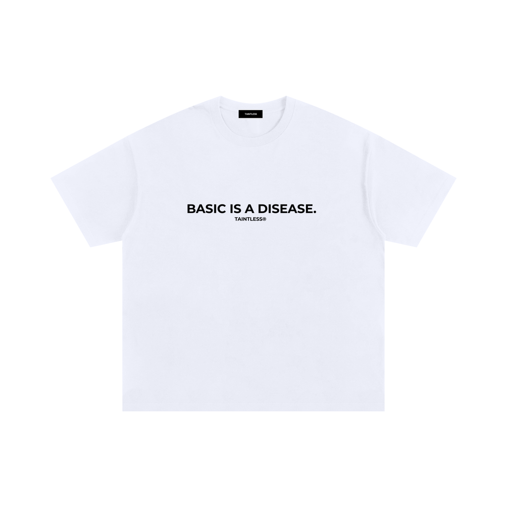 Basic Unisex Oversized Cotton T-Shirt